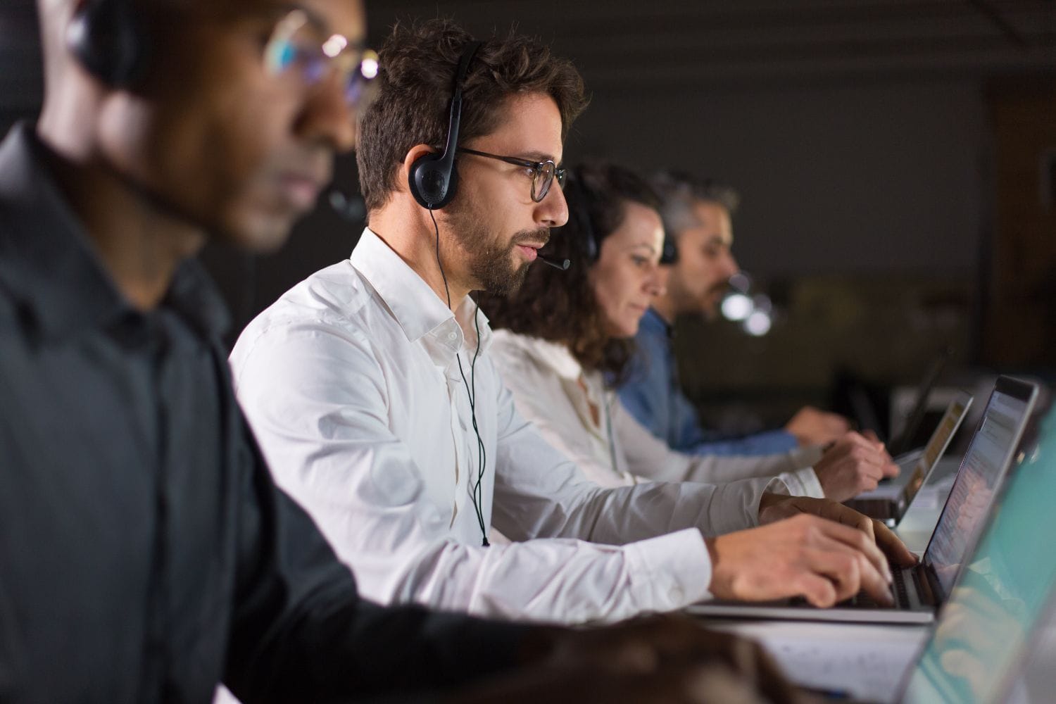 Medblue customer assistance for vision care