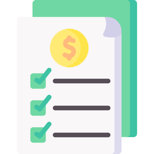Laboratory pricing icon