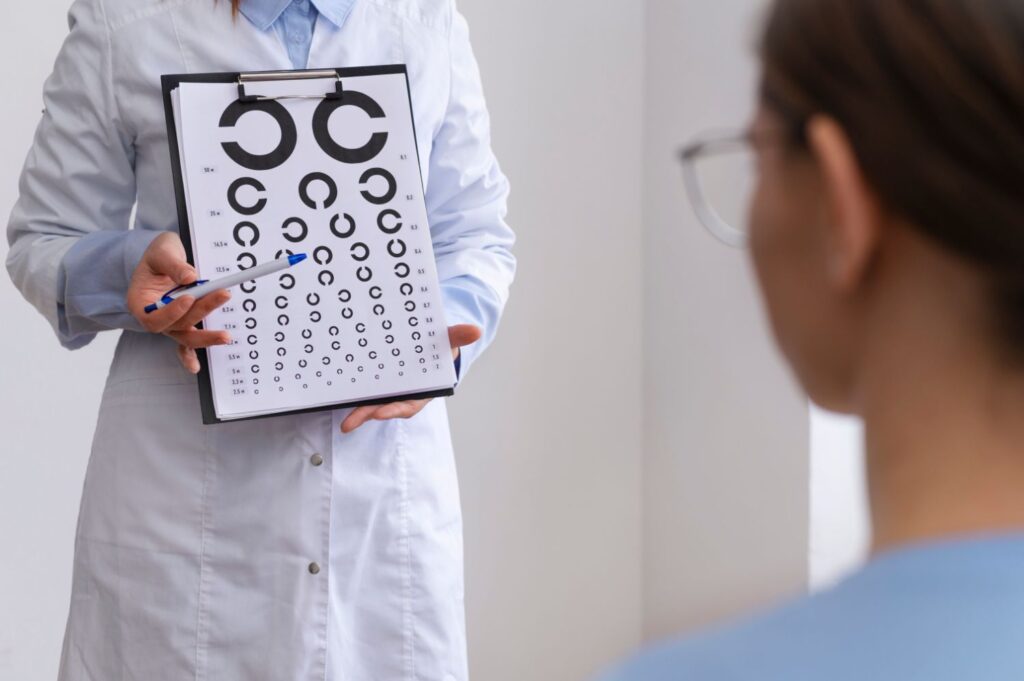 Comprehensive eye exam